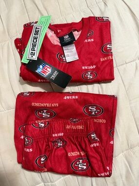 NFL 49er Youth Team Apparel Pajama Set